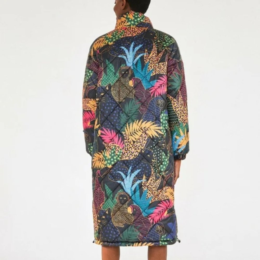 FARM RIO Jungle Pop Puffer Coat